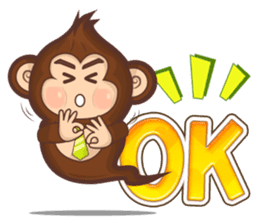 Pandey&Monka (Ghost Panda&Ghost Monkey) sticker #1858784