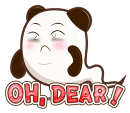 Pandey&Monka (Ghost Panda&Ghost Monkey) sticker #1858794