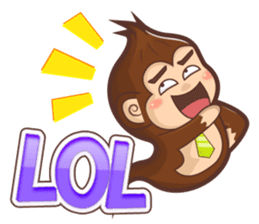 Pandey&Monka (Ghost Panda&Ghost Monkey) sticker #1858798