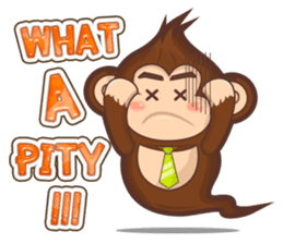 Pandey&Monka (Ghost Panda&Ghost Monkey) sticker #1858799