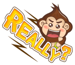 Pandey&Monka (Ghost Panda&Ghost Monkey) sticker #1858800