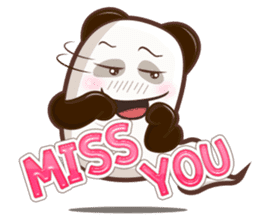 Pandey&Monka (Ghost Panda&Ghost Monkey) sticker #1858812