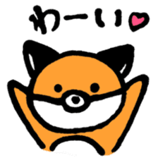 Angry-torisan and Con-chan Sticker sticker #1858880
