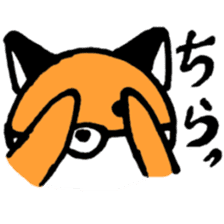 Angry-torisan and Con-chan Sticker sticker #1858885