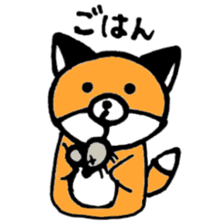 Angry-torisan and Con-chan Sticker sticker #1858886