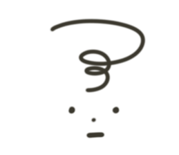 Simple a sticker sticker #1859103