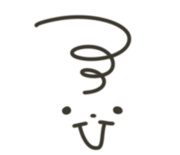 Simple a sticker sticker #1859105