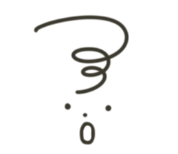 Simple a sticker sticker #1859107