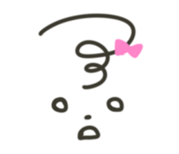 Simple a sticker sticker #1859115