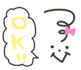 Simple a sticker sticker #1859125