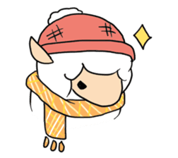 Winter of Alpaca Friend sticker #1859502