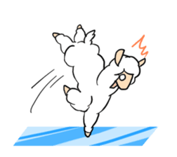 Winter of Alpaca Friend sticker #1859505