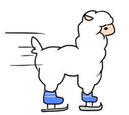Winter of Alpaca Friend sticker #1859506