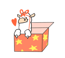 Winter of Alpaca Friend sticker #1859522