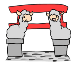 Winter of Alpaca Friend sticker #1859530