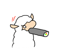 Winter of Alpaca Friend sticker #1859534