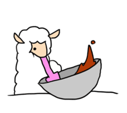 Winter of Alpaca Friend sticker #1859537