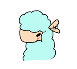 Winter of Alpaca Friend sticker #1859539