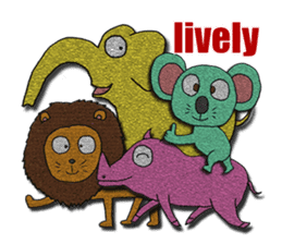 The world of animals sticker #1859900