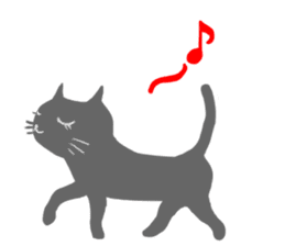 Shadow Cat sticker #1860188