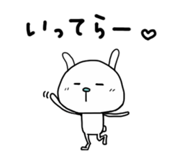 All in all,rabbit to tell just Sticker sticker #1860703