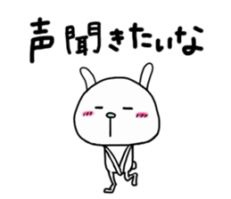 All in all,rabbit to tell just Sticker sticker #1860730
