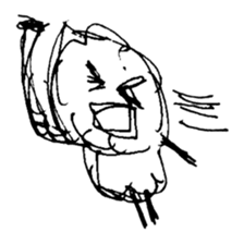 The obscurity character. sticker #1860782