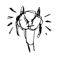 The obscurity character. sticker #1860786