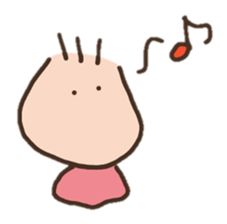 a soft baby girl sticker #1860827