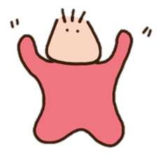 a soft baby girl sticker #1860828