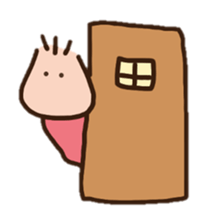 a soft baby girl sticker #1860849