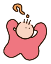 a soft baby girl sticker #1860857