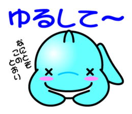 Round whale and a round dolphin 2 sticker #1860888