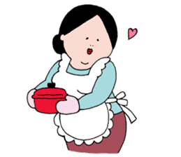 Mrs.Ikuko housewife version sticker #1861207