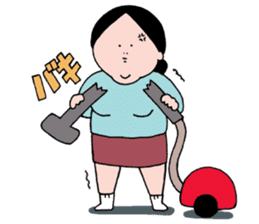 Mrs.Ikuko housewife version sticker #1861219