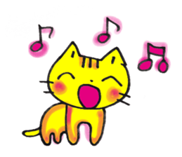 HAPPY! HAPPY! HAPPY CAT! sticker #1862344