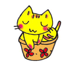 HAPPY! HAPPY! HAPPY CAT! sticker #1862345