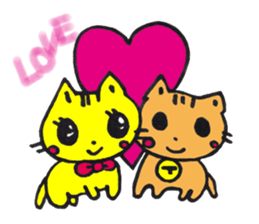 HAPPY! HAPPY! HAPPY CAT! sticker #1862354