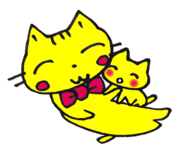 HAPPY! HAPPY! HAPPY CAT! sticker #1862355