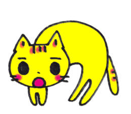 HAPPY! HAPPY! HAPPY CAT! sticker #1862363