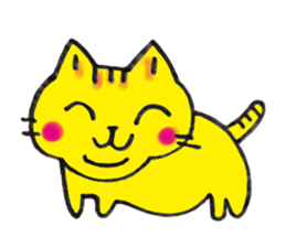 HAPPY! HAPPY! HAPPY CAT! sticker #1862365