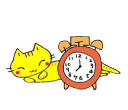 HAPPY! HAPPY! HAPPY CAT! sticker #1862369