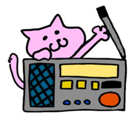 It is a picture of a cat generally. sticker #1862434