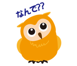 An owl and story sticker #1862488