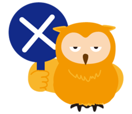 An owl and story sticker #1862500