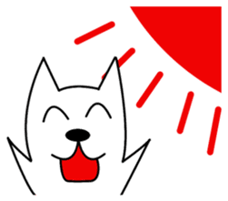 Dog wearing a Shiba Inu sticker #1862759