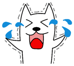 Dog wearing a Shiba Inu sticker #1862763