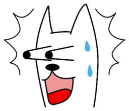 Dog wearing a Shiba Inu sticker #1862772