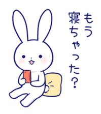 The rabbit get lonely easily the third sticker #1863027