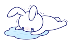 The rabbit get lonely easily the third sticker #1863030